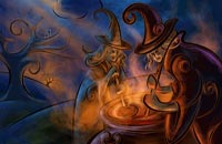 Иллюстрация / Магия и колдовство » Верите ли Вы в существование магии?