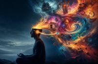 Иллюстрация / Медитация наоборот: как натренировать ум придумывать истории и образы