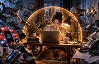 Иллюстрация / Как сосредоточиться при работе из дома: 7 приёмов, которые реально работают